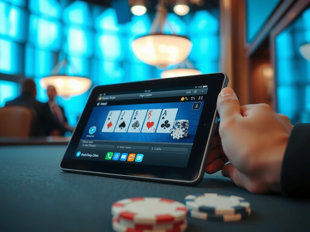 Interface de jeu premium